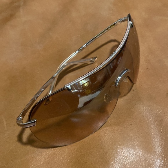 Christian Dior wrap around rimless sunglasses - Picture 6 of 7